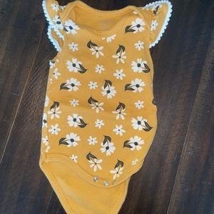 Baby Girl Floral Onesie